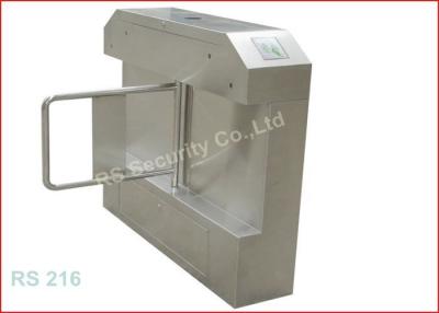 China High Security Supermarket Swing Gate Card Reading Smart Turnstile for sale