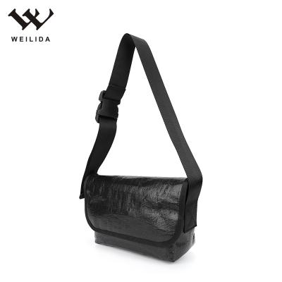 China Tyvek Sale Fashion Shoulder Bag Messenger Bag Ladies One Shoulder Classic Black Cross - Body Bag for sale