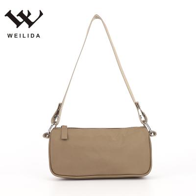 China New Fashion Casual Women's Fancy Handbag Nylon Lady Hand Bag Armpit Cross - Body Bag for sale