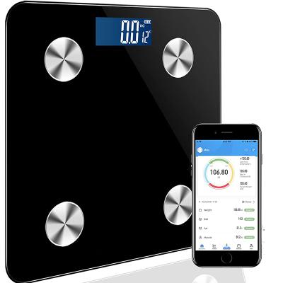 China 2021 Hot Sale BMI Bathroom Scales Smart Digital Bathroom Body Balance 180kg 396lb Smart Body Fat Scale for sale