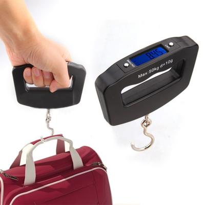 China New Durable Wholesale Portable Digital Mini Handheld Electronic Fishhook Crane Scale Luggage Scale With LED Digital Display for sale