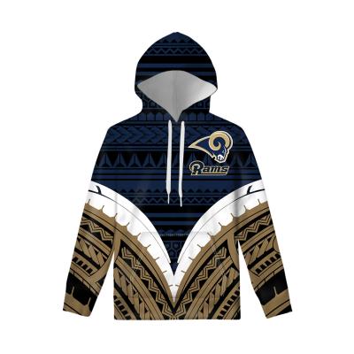 China Team Logos Children's Polynesian American Football Tribal Polynesian Anti-Shrink NFL Hoodies Kids Sweatshirt Boy Girl Hoodie For Kids Clothes for sale