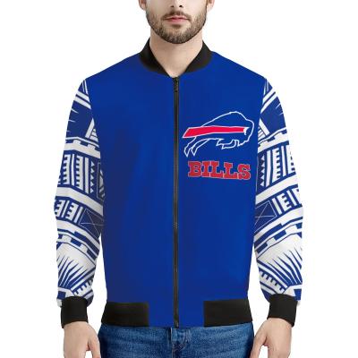 China New Fashion Trendy QUICK DRY Plus Size Team Jackets Men Custom Baseball NFL Tank Top Footbal Fall Winter Coats Polynesian Design for sale