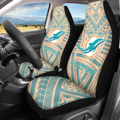 China 2021 New Durable NFL American Team Polynesian Tribal Car Seat Covers Print Seat Cover Custom Size Universal Designer Auto Seat Cover for sale