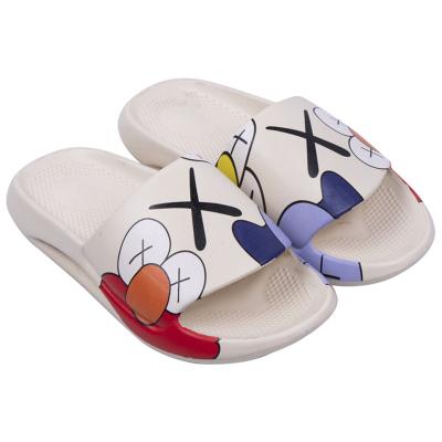 China Fashion Trend Fashion Shoes Multicolor Thick-Soled Slippers Cartoon To Couple Beach Casual And Breathable Sandals for sale