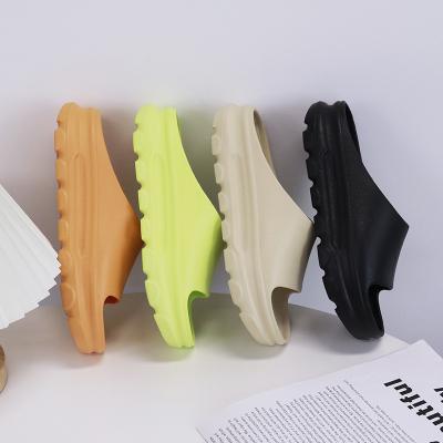 China Non-slip EVA indoor thick-soled mute couples of men's and women's summer household slippers new fashion non-slip for sale