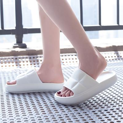 China Fashion Trend Flat Slippers Beach Summer Rubber Slides Decorate For Women Increased Sandals EVA Platform Shoes for sale