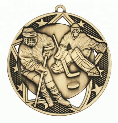 China Europe Hockey Medal Antique Finish Medal For Tournament for sale