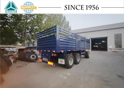 China SUNSKY 3 Axle Drawbar Trailer Full Trailer Exported To Djibouti for sale