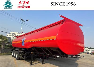 China Palm Oil Tanker Petroleum Tanker Trailer 45000L Palm Oil Fuel Tanker Trailer for sale