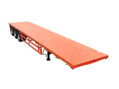 China Container Flatbed Trailer 3-Axle Flatbed Trailer 40ft Flatbed Trailer for sale