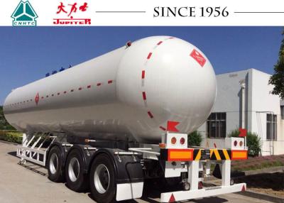 China 58,1 Cbm 3 Achsen LPG-Tankanhänger, Standard des LPG-Gas-Tanklastwagens ASME zu verkaufen