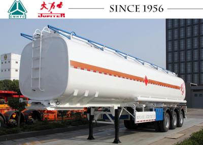 China 40000 Liters Fuel Road Tankers , Palm Oil Tanker With 6 Compartment for sale