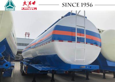 China 39000L van de de Tankaanhangwagen van de brandstofoverdracht van de het Koolstofstaal Semi Aanhangwagen de Brandstoftank Te koop