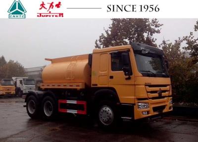 China HOWO Euro 4 Fuel Tank Truck 6X4 10 Wheeler mit 8000 bis 24000 Liter Fassungsvermögen zu verkaufen