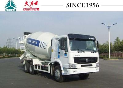 China 10 Wheeler HOWO Betonmixer Truck LHD Euro IV-motor voor bouwplaats Te koop