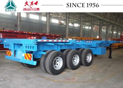 China Reboque de transporte de contêiner de 20/40/45 FT com capacidade de carga superior com eixos BPW à venda