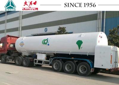 中国 真空断熱材 LNG タンク トレーラー 26000L 容量簡単なメンテナンス 販売のため