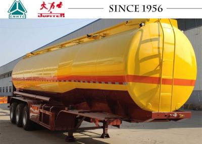 Κίνα Carbon Steel Fuel Tanker Trailer for Diesel Transport , Semi Trailer Fuel Tank προς πώληση