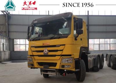 China 10 Wheeler HOWO 6X4-tractoraanhangwagen met Euro IV-motor voor de Filippijnen Te koop