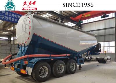 Κίνα 56 Tons 3 Axle Cement Hauling Trailers For Cement Plant , Ρυμουλκούμενο χύμα τσιμέντου προς πώληση