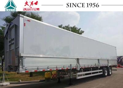 China 12 metros 30 toneladas de aluminio de la aleación de remolque esquelético 2 Axle With Light Weight del envase en venta