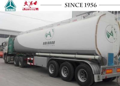 Κίνα 48000 λίτρα 3 Axle Fuel Tanker Semi Trailer για βενζινάδικο προς πώληση