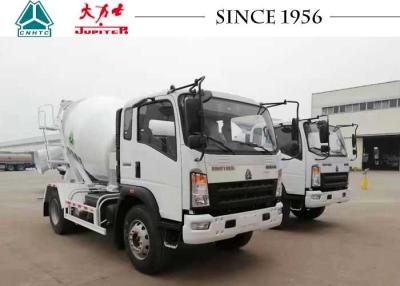 China HOWO 4CBM Betonmixerwagen met 6 wielen en Euro IV-motor Te koop