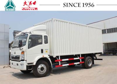 中国 SINOTRUK HOWO 4x2 15T 軽量貨物ボックス トラック 販売のため