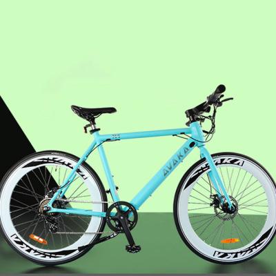 China AVAKA Standard R1 27.5 Inch Big Tire 9AH 36V Lithium Battery 250W Road City Retro Electric Bike Ebike for sale