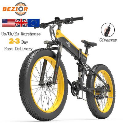 China Factory Wholesale Full Suspension Tire Standard City Cycle Other E Bike 1500w 26 Inch Electric Mountain Bicycle Eu UK Warehouse for sale