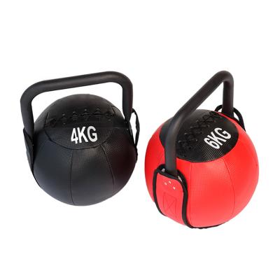 China Soft Kettlebell Vivanstar ST1825 Soft PVC Leather Fitness Equipment Running Adjustable Dumbbell Kettlebell for sale