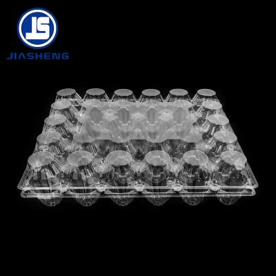 China Eco-friendly Manufacturer Accept Customized Plastic Egg Trays For 30 Eggs for sale