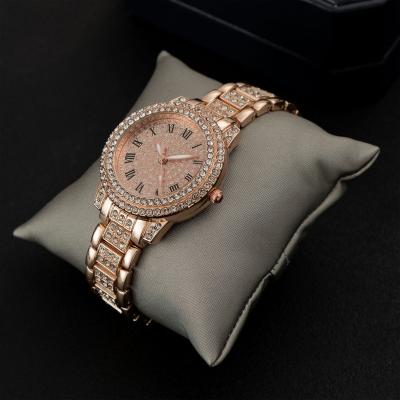 China Hip Hop Fashion Women Quartz Lady Watches Bling Hip Hop Iced Out Diamonds Luxury Watches Women for sale