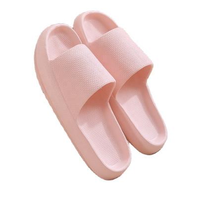 China Damping Wholesale New Women's Summer Thick Bottom Bathroom Slippers Indoor Home Couples Bath Slippers for sale