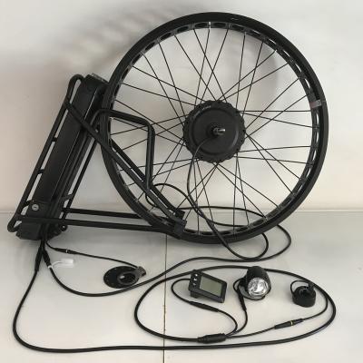 China ebike conversion kit 36v 250w 350w 500w cheap electric bicycle ebike IPX6 motor waterproof kit SJKT1960226T for sale