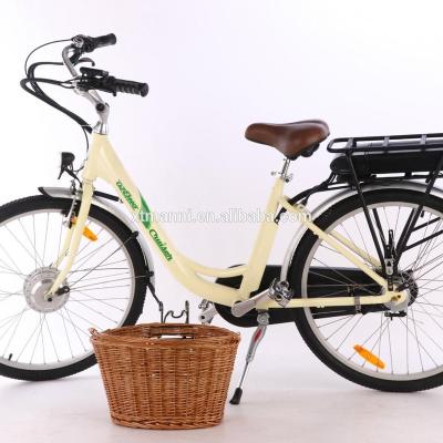 China 36V250W aluminum alloy electric bicycle inner 3speed CONNECTION led light city ELECTRIC BIKE for sale