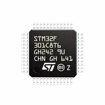 Chine Original SMD/SMT Electronic Components Microcontroller IC Chip STM32F301C8T6TR STM32F301C8T6 IC MCU 32BIT 64KB FLASH 48LQFP à vendre