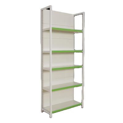 China 5 Layers Super Strong Supermarket Shelf Single Side Super Strong Adjustable Bearing Adjustable Spacer Shelves With Double Side Metal Large Price Customized Supermarket Shelf for sale