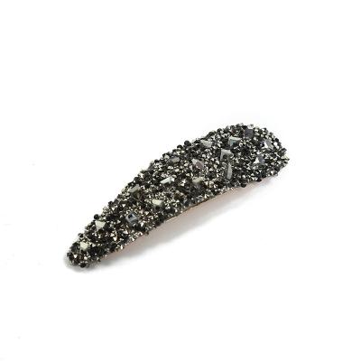 China New Age Products Professional Hair Clip Alloy Rhinestone Side Clip Girls Daily Wholesale Eco-friendly Hair Accessories For Women for sale