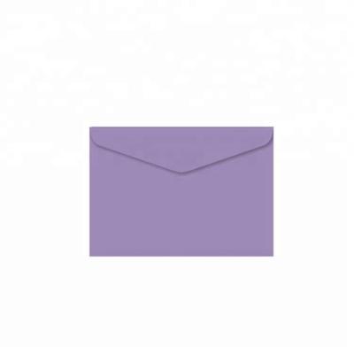 China Eco-friend C6 Purple Fancy Envelope Design And Envelope Printing Book Design Printing for sale