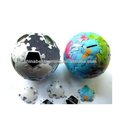 China Eco - Friendly 3d Effect Child Adult Intelligence Puzzles Printing Service Custom for sale