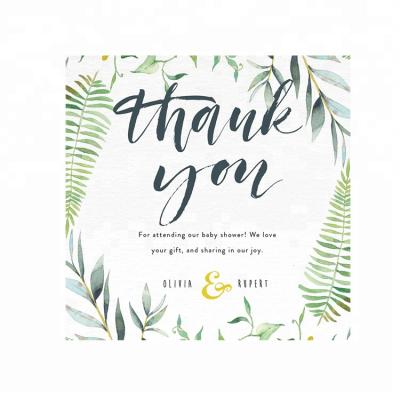 China Eco-Friendly Paper Custom Holiday Christian Postcard 14pt 16pt Greeting 4 Color Thank You Card Printing Service for sale