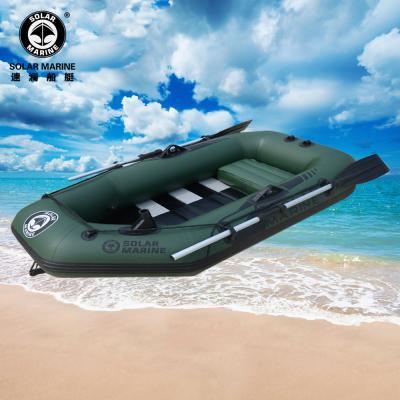 China Fishing Solar Marine 175 Cm 0.7 Mm PVC One Person Inflatable Fishing Boat for sale