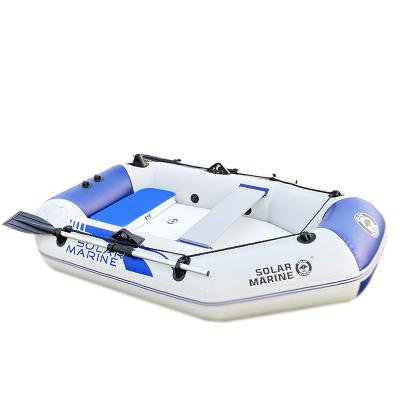 China PVC 2 Person Rowing Boats 2 M PVC Inflatable Kayak Air Mat Floor Fishing Vessel With Boats Accessories for sale