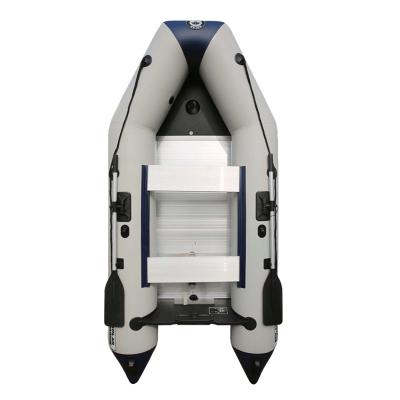 China Navy 5 Person 300cm PVC Solar Inflatable Assault Kayak Aluminum Floor Speed ​​Boat for sale