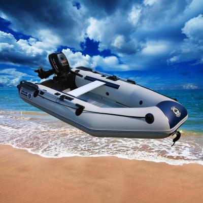 China Fishing Solar Navy 4 Person PVC Inflatable Aluminum Boat for sale