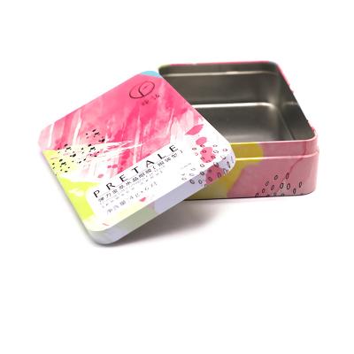 China High Quality Personal Care Customize Printing Rectangle Laundry Soap Handmade Packaging Metal Tin Boxes for sale