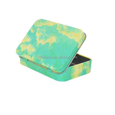 China Medicine Custom Printed Storage Tin Box For Medical Rectangular Tin Box Packing for sale