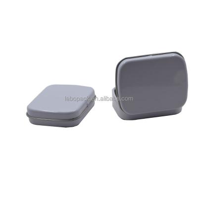 China High Quality Hinged Packaging Tin Boxes Candy Packing Empty Tin Container Metal Food Small for sale